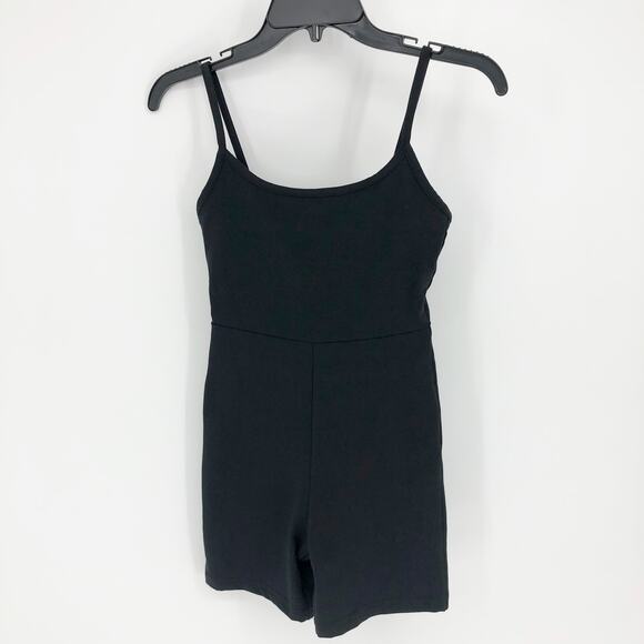 Madewell Womens Biker Unitard XS Black Sleeveless One Piece Fitted NJ141 NWT - Picture 4 of 12